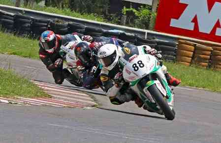 2W National Racing: Classy Rahil Pillarisetty tops Pro-Stock 301-400cc open race