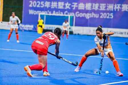 Women’s Asia Cup 2025: India come back from goal deficit to draw 2-2 with Japan