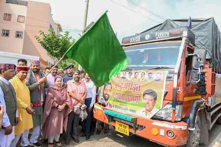 Four BJP-ruled states send flood aid to Punjab, Himachal