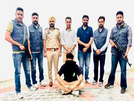 Punjab Police arrest associate of gangster Goldy Brar; five pistols seized