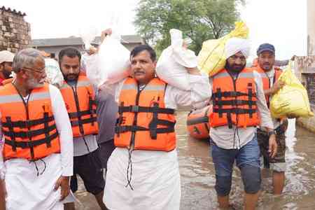 PM Modi will hopefully announce substantial relief package for Punjab: AAP leader Sanjay Singh