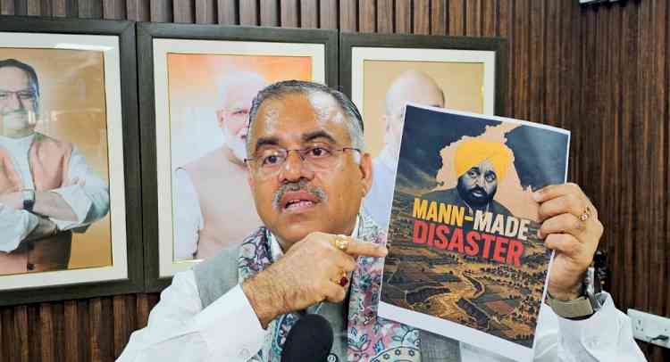 Punjab Floods a “Mann-Made Disaster”: Tarun Chugh