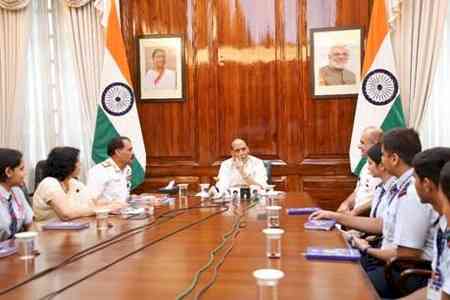 ‘Uphold sense of national pride’: Rajnath Singh tells students of Navy School