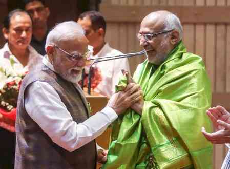 President Murmu, PM Modi and top leaders congratulate Radhakrishnan on being elected VP