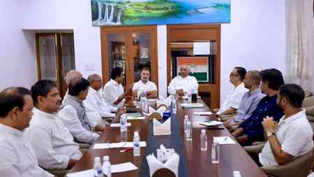 Congress holds meeting on Bihar polls to discuss seat-sharing and other issues