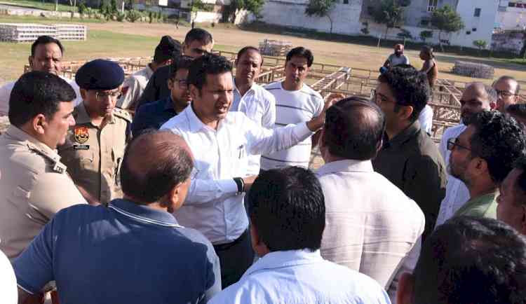 DC Sachin Gupta instructs Officers to complete preparations on time for the Chief Minister’s programs on September 14 and 17