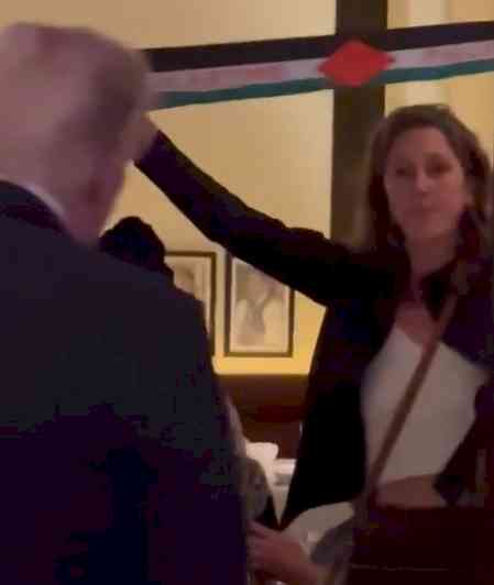 Protesters heckle Trump at Washington restaurant
