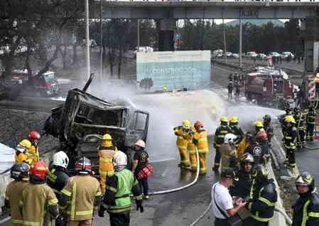 Three dead, over 50 injured in Mexico gas tanker truck explosion