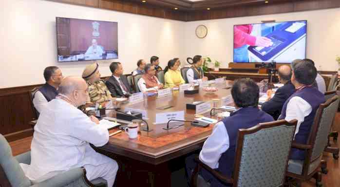 Union Home Minister and Minister of Cooperation, Amit Shah, inaugurates Fast Track Immigration - Trusted Traveller Programme (FTI-TTP) at Lucknow, Thiruvananthapuram, Trichy, Kozhikode, and Amritsar airports virtually