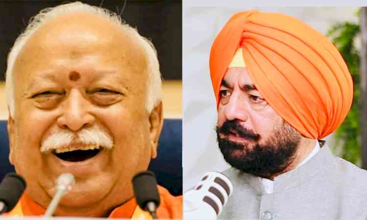 RSS Chief Mohan Bhagwat Dedicated Entire Life to Social Change: Sukhminderpal Singh Grewal Bhukhri Kalan
