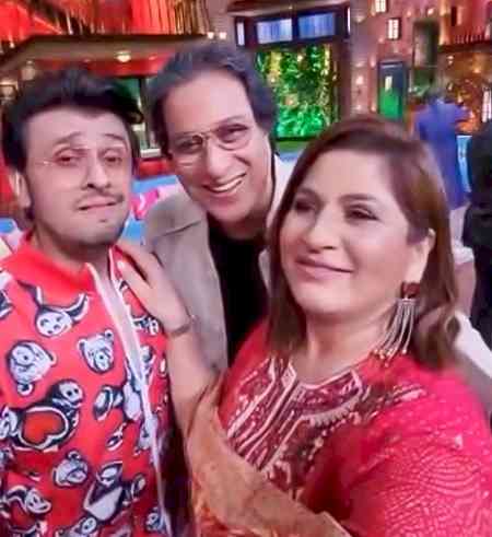 Sonu Nigam, Talat Aziz sing Mehdi Hassan ghazal to impress Archana Puran Singh on TKSS