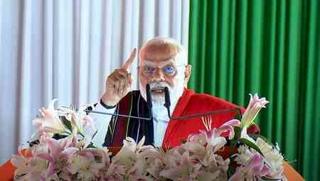 Committed to taking Manipur forward on path of development: PM Modi