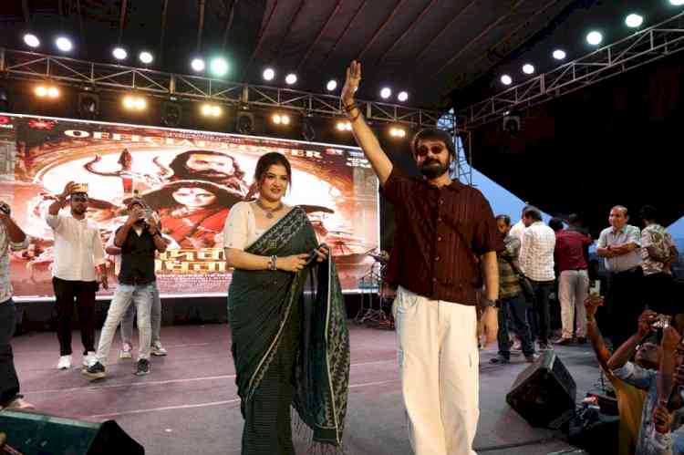 Swami Vivekananda University Hosts Grand Promotion of Devi Chowdhurani film with Stars Prosenjit and Srabanti