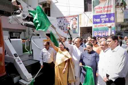 CM Rekha Gupta launches country's first hi-tech power cable repair van in Delhi