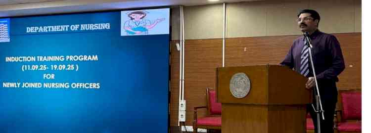 GMCH-32 Launches Two-Week Induction Training for 245 New Nursing Officers