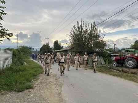 Protests, tension in Manipur's Churachandpur over arrests for vandalising decorations