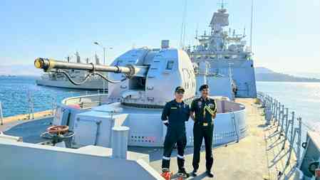 INS Trikand in Greece for maiden bilateral maritime exercise 