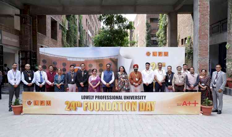 LPU Celebrated 24th Foundation Day by awarding approx. ₹1 crore to over 350 Teachers, Mentors, and Staff