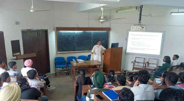 Sensitisation Lecture on Career Opportunities in Library and Information Science