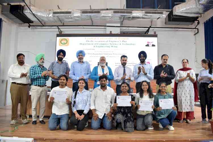 CU Punjab celebrates Engineer’s Day with Seminar & Technical Events