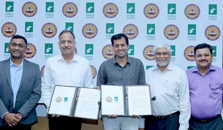 Indus Towers and IIT Madras announce partnership to pioneer research in advanced materials for Sustainable GlassFibre Reinforced Polymer Structure