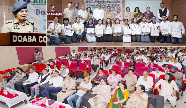 दोआबा कॉलेज में नारी सशक्तीकरण पर सैमीनार एवं भाषण प्रतियोगिता आयोजित