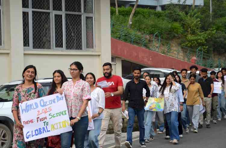Ozone Day Celebrated at Nauni University