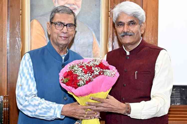 राज्यपाल असीम कुमार घोष से मिले एमडीयू कुलपति प्रो. राजबीर सिंह