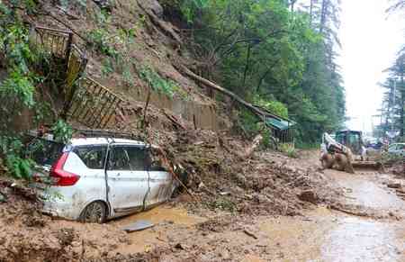 Himachal, hit by over 46pc excess rains, continues facing landslides, flash floods