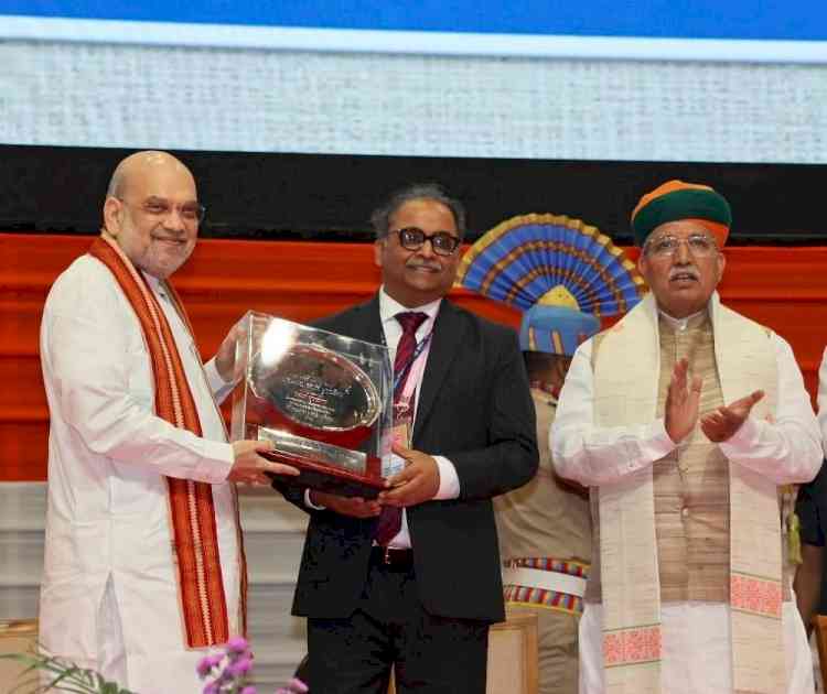 Indian Overseas Bank was honored with Rajbhasha Kirti Puraskar for 3rd consecutive year