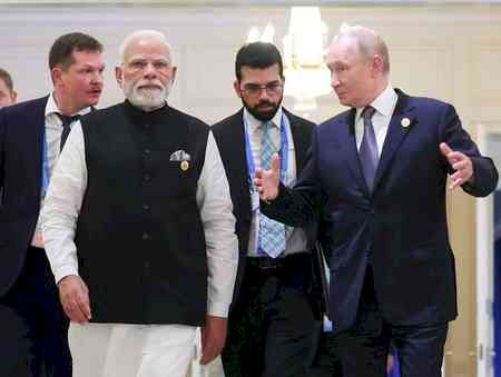 Under your guidance, India achieved impressive results: Putin wishes PM Modi on birthday 