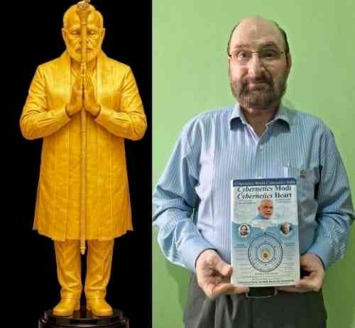 Retired Colonel's tribute to PM Modi on his birthday: A book on Narendra Modi  authored by the army man