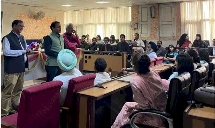 Panjab University Hosts Lecture on Biomanufacturing: Youth Urged to Lead India’s BioRevolution
