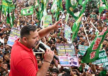 We will give you a Bihar that gives jobs, respect, security: Tejashwi on day two of Bihar Adhikar Yatra