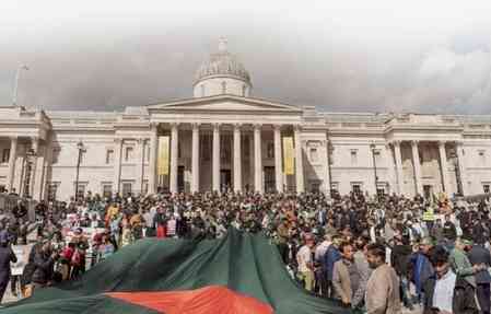 Diaspora protests in London against human rights abuses under Yunus regime in Bangladesh
