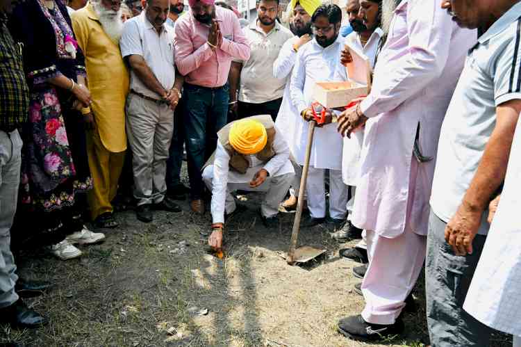 Cabinet Minister Sond inaugurates development works worth Rs 35.20 lakh in Khanna 