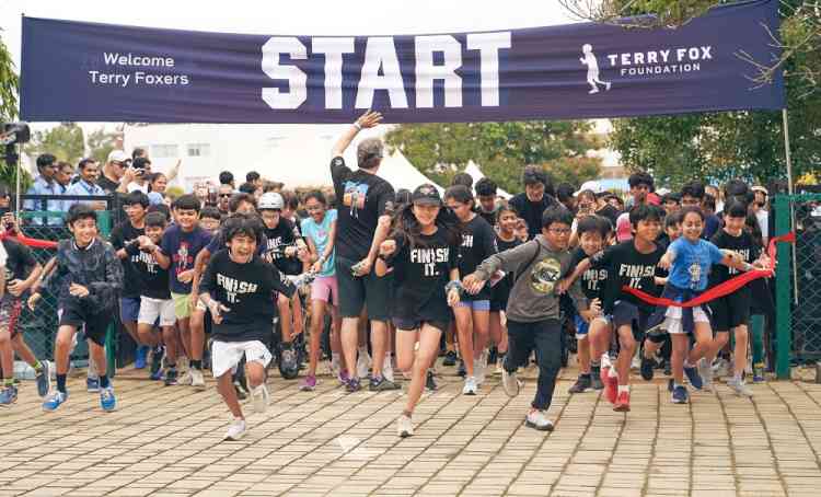 Canadian International School Bangalore Hosts Annual Terry Fox Run for Cancer Research