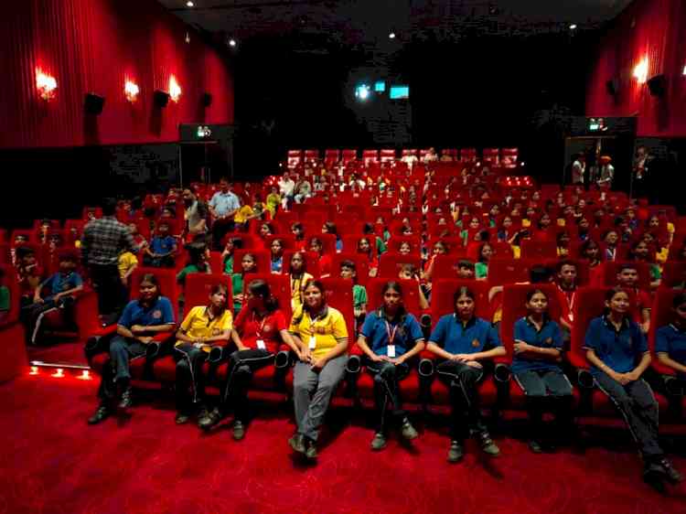 Students Learn Life Lessons from Film “Chalo Jeetein Hain” at Special Screening in Chandigarh