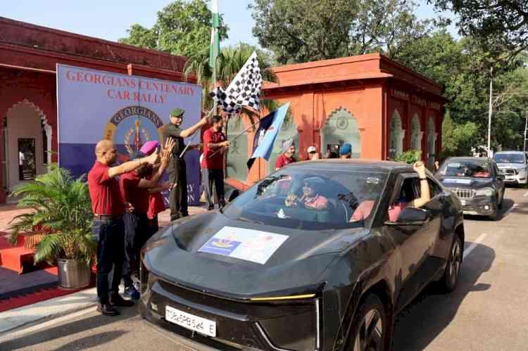 Centenary Car Rally of Rashtriya Military School Chail traverses across India