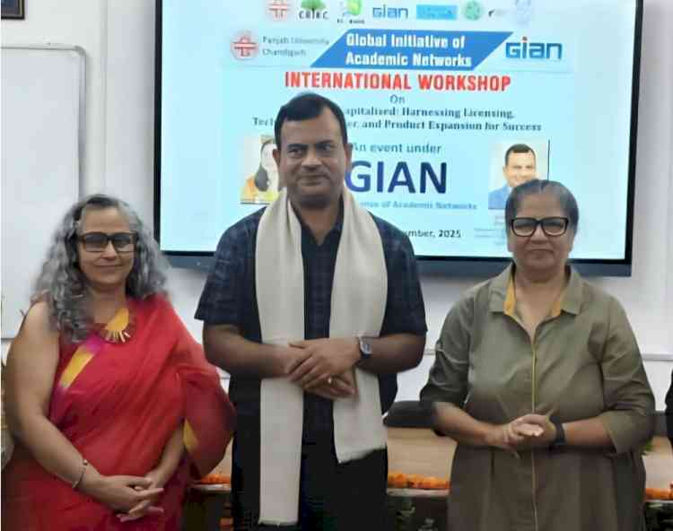 5-Day International GIAN Workshop Concludes at Panjab University