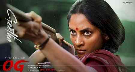 Sriya Reddy unveils fierce new look in Pawan Kalyan’s upcoming film OG