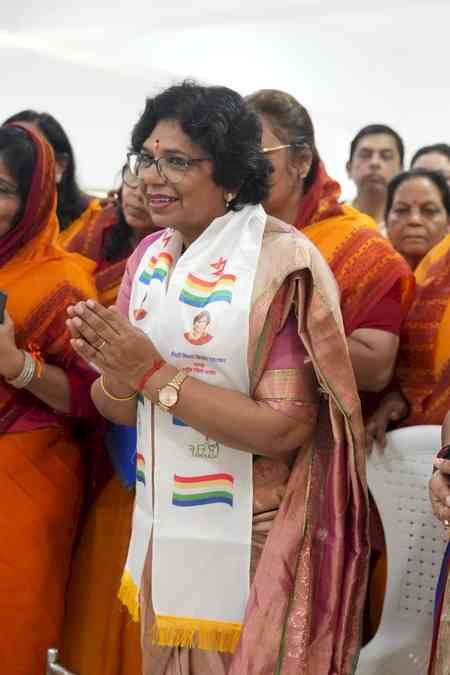NCW chief Vijaya Rahatkar presented with Acharya Tulsi Award for women empowerment 