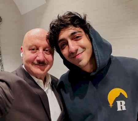 Anupam Kher meets Gen Z star Ahaan Panday: ‘No generation gap here’
