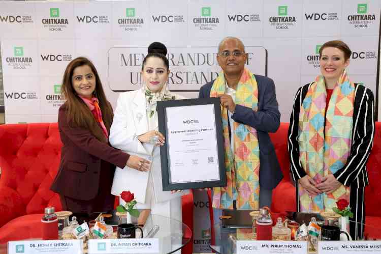 Chitkara International School Sign Landmark MoU with World Design Council (UK) to Advance Global Design Learning