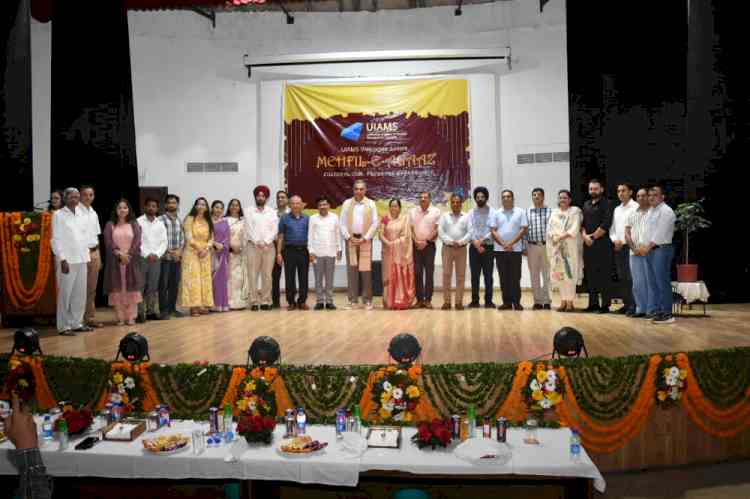 Cultural cum Fresher’s Function – Mehfil-e-Agaaz at UIAMS, Panjab University, Chandigarh