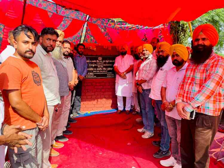Revenue Minister Mundian lays foundation stones for eight key link road projects worth Rs 12.15 crores