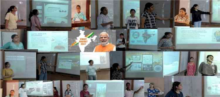 PCM S.D. College for Women Hosts PowerPoint Presentation Competition on ‘Viksit Bharat’