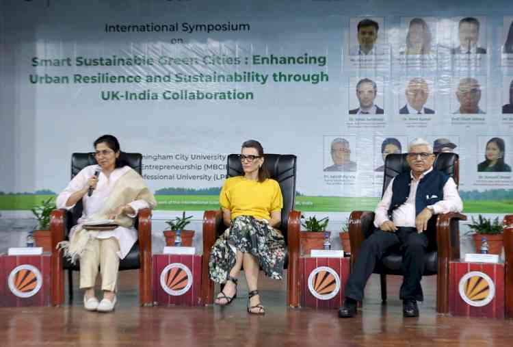 LPU’s International Symposium Ignites UK-India Partnership for Smart, Sustainable, Green Cities of Tomorrow