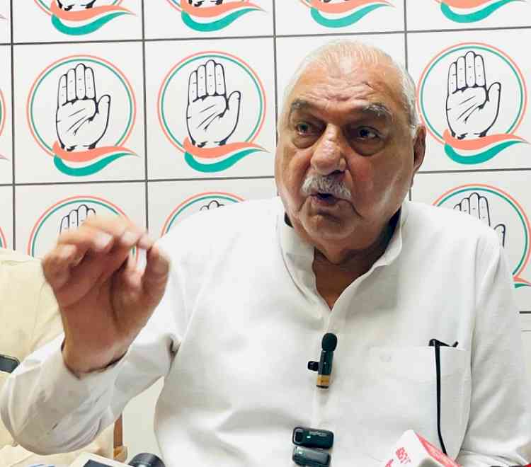 Farmers being deprived of MSP for Paddy, Millet and Cotton: Former CM Hooda