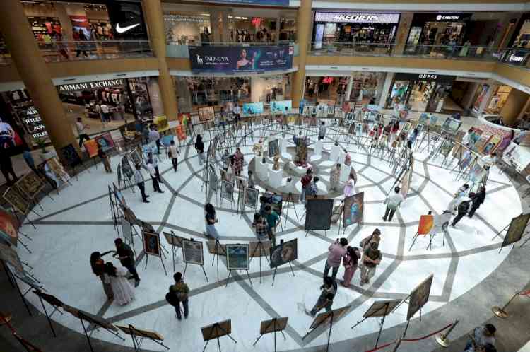 Vegas Mall Brought Art to Life with “Anant Ki Aur” Exhibition